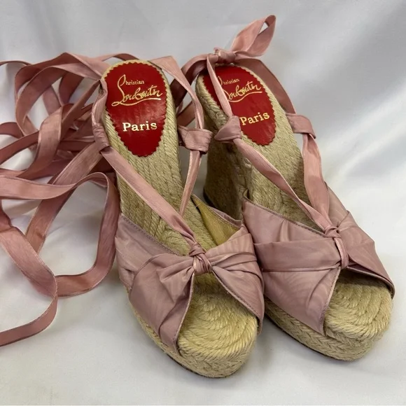 Christian Louboutin Shoes Christian Louboutin Espadrille Wedge